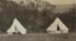Pre war bell tents at Treetops Holiday Camp, Farley Green